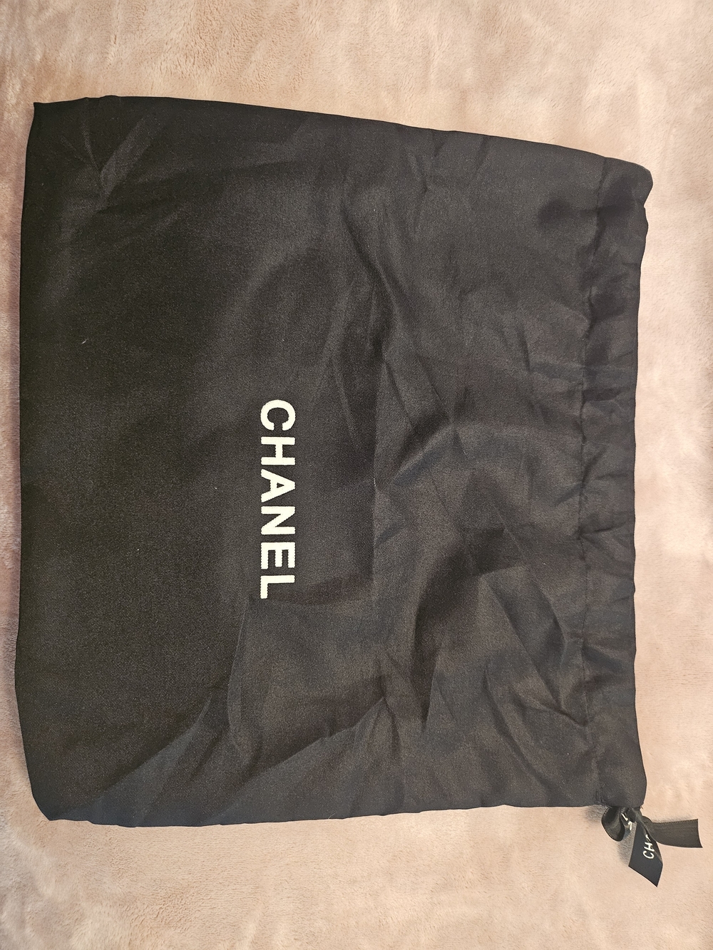 CHANEL Black Dust Bag - Classic Luxury